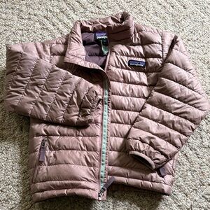Kids Patagonia Dusty Rose Quilted Jacket 5T